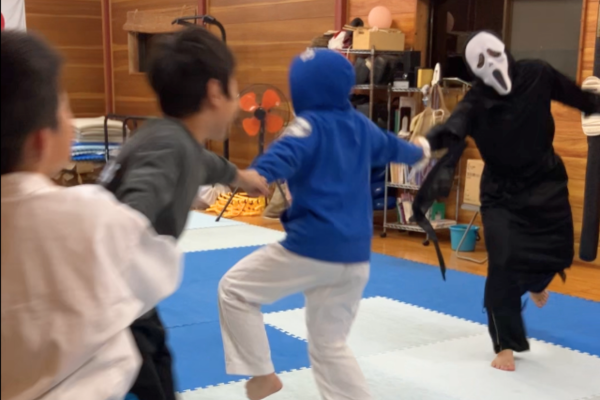 ハロウィンパーティーの様子