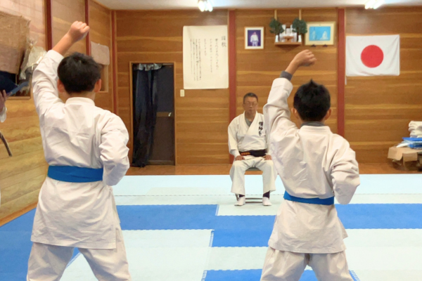 空手の昇級審査