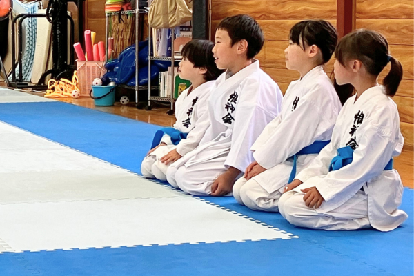 子ども空手は礼儀が身につく