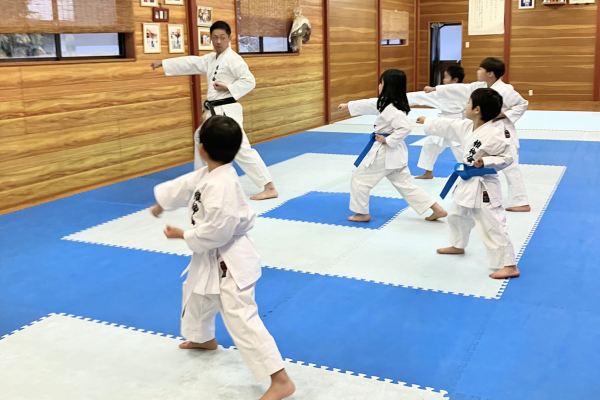 安全な子ども空手