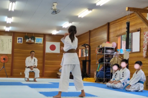 昇級審査の様子