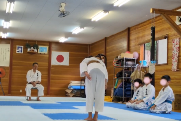 昇級審査の様子
